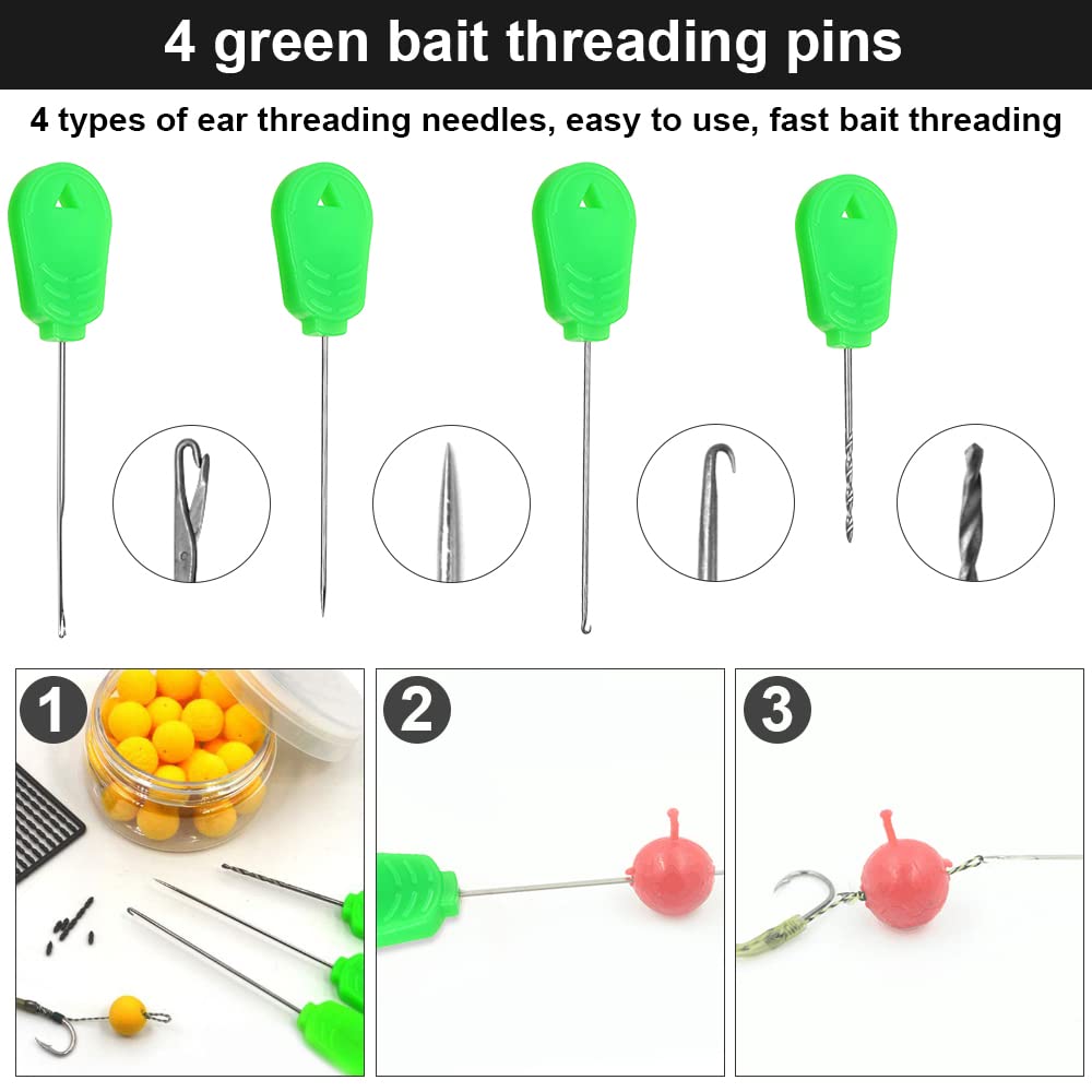 Ganci In Nylon Per Pesca Ganci Da Pesca Senza Ardiglione Kamasan X-Strong | Per Pesca A Fondo E Fiume | Confezione Da 10 Ganci In Nylon Paramani Himalayan