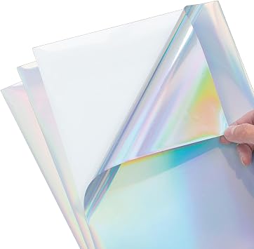 Hologram Transparent Film Laminated Print Paper, A4, 25 Sheets, a665 Aurora