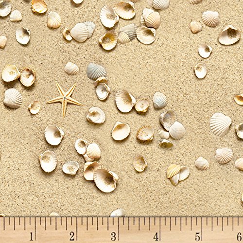 Elizabeth Studio Landscape Medley Beach Sand, Fabric by the