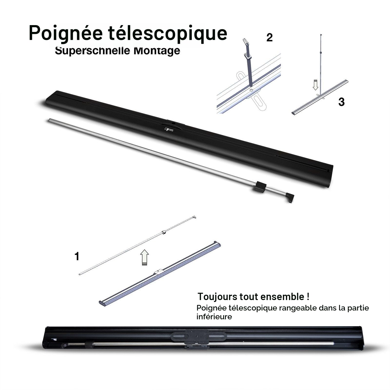 Toile de fon Extensible | Écran Vert | Toile pour Photographie, vidéo et TV | Fond de Studio | Pliable et Facile à Transporter | 150 x 200 cm