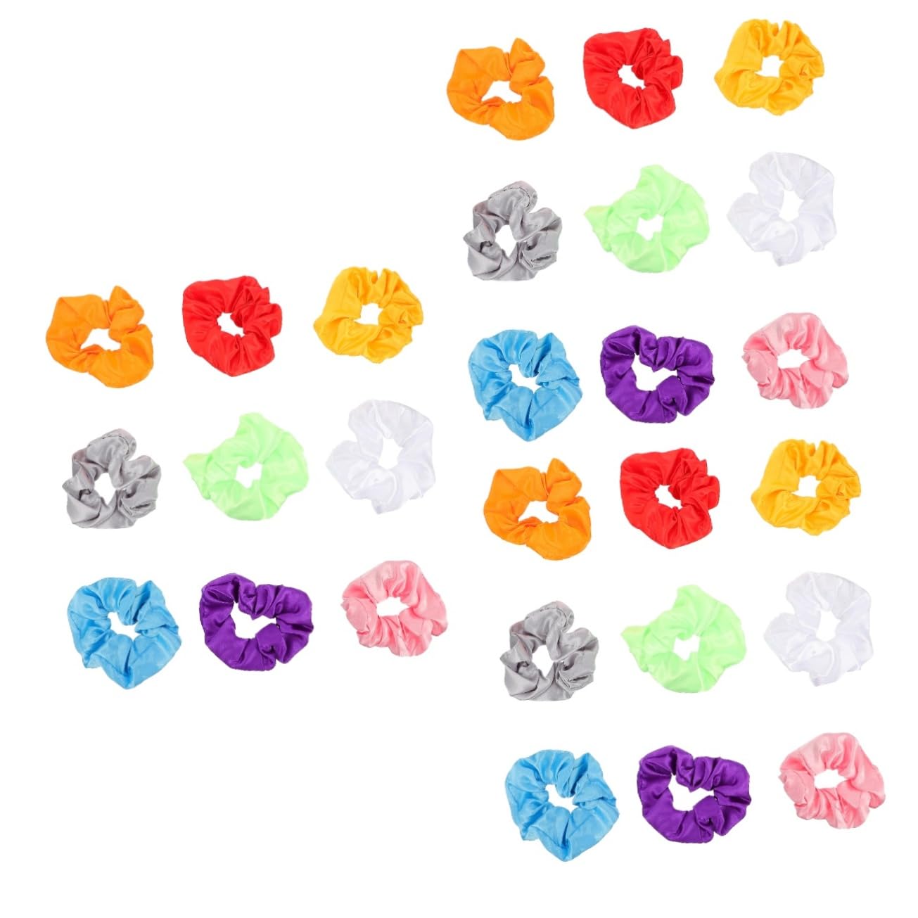 Housoutil 27piezas Luminiscentes Nocturnas Accesorios De Pelo Para Coleteros Brillantes y Coloridos Para Celebraciones