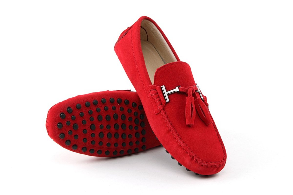 Homme Gland Suede Mocassins D'été Loafers Chaussures YY2080 | MINITOO Homme Gland Suede Mocassins D'été Loafers Chaussures YY2080