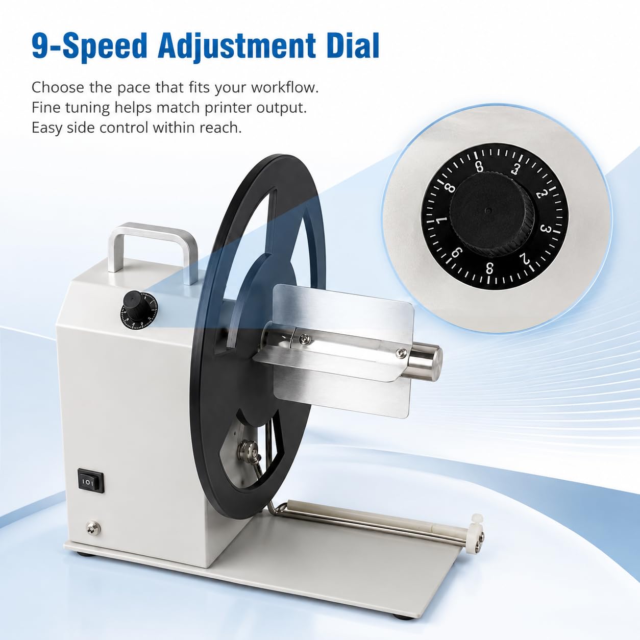 Rembobineuse Automatique D'étiquettes, Pour Supports De Noyau De 25/40/76