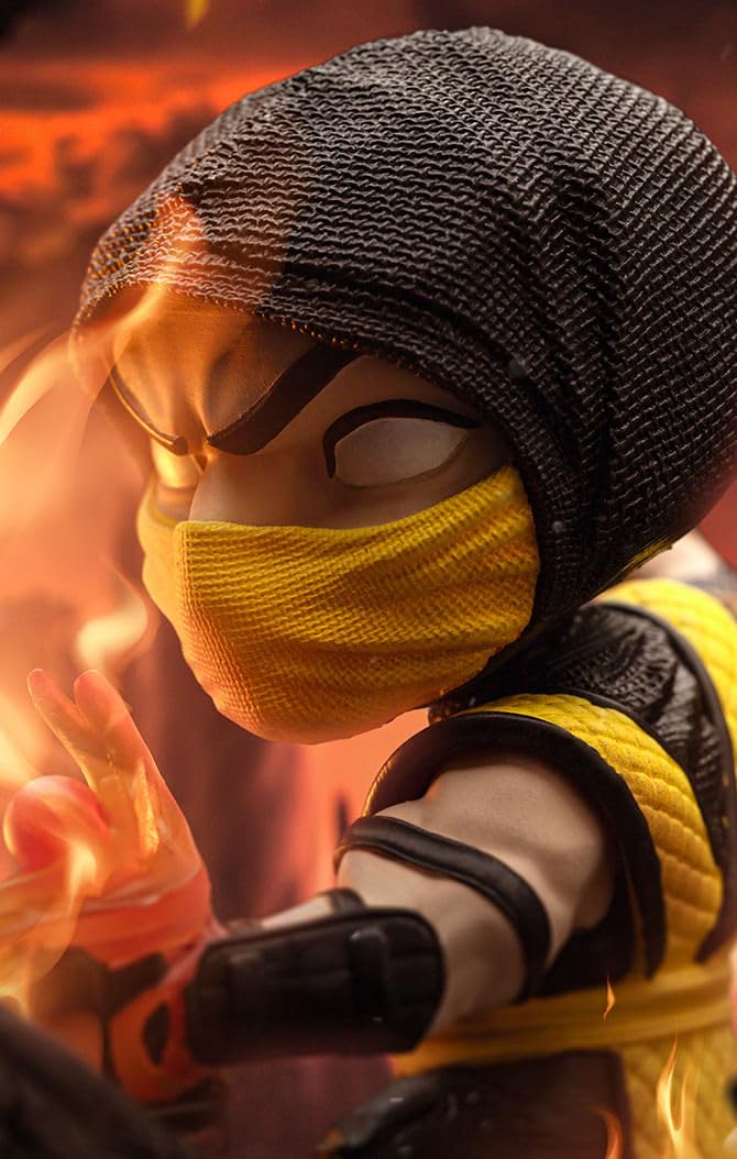 アイアントイズ　Mortalkombatスコーピオン Scorpion Mortal Kombat Minico Iron Studios – Iron Studios US