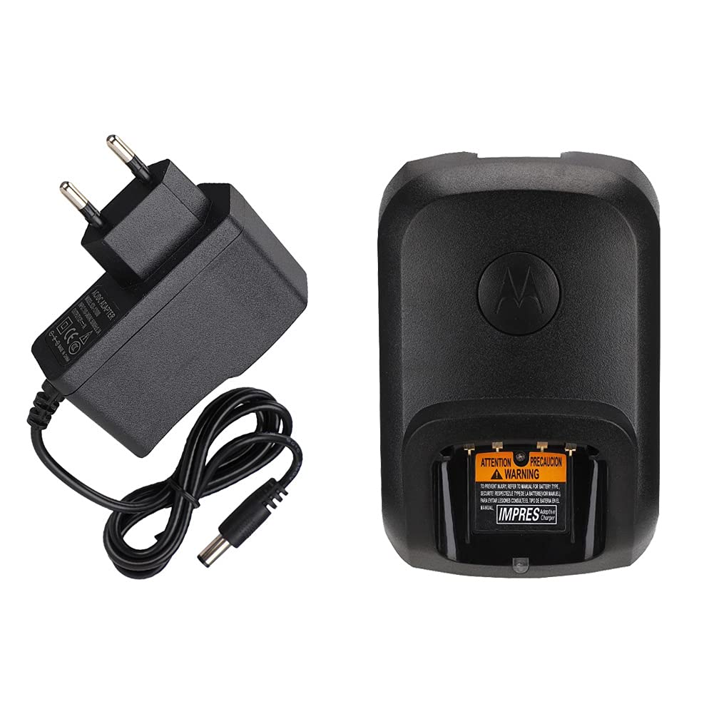 Caricabatterie Rapido per XIR P8268 DP4400 DP4800 DP4801 DEP550 DEP570 DP2000 DP2400 DP2600 Walkie Talkie 100-240 V, Base Stazione di Ricarica Batteria Radio Bidirezionale