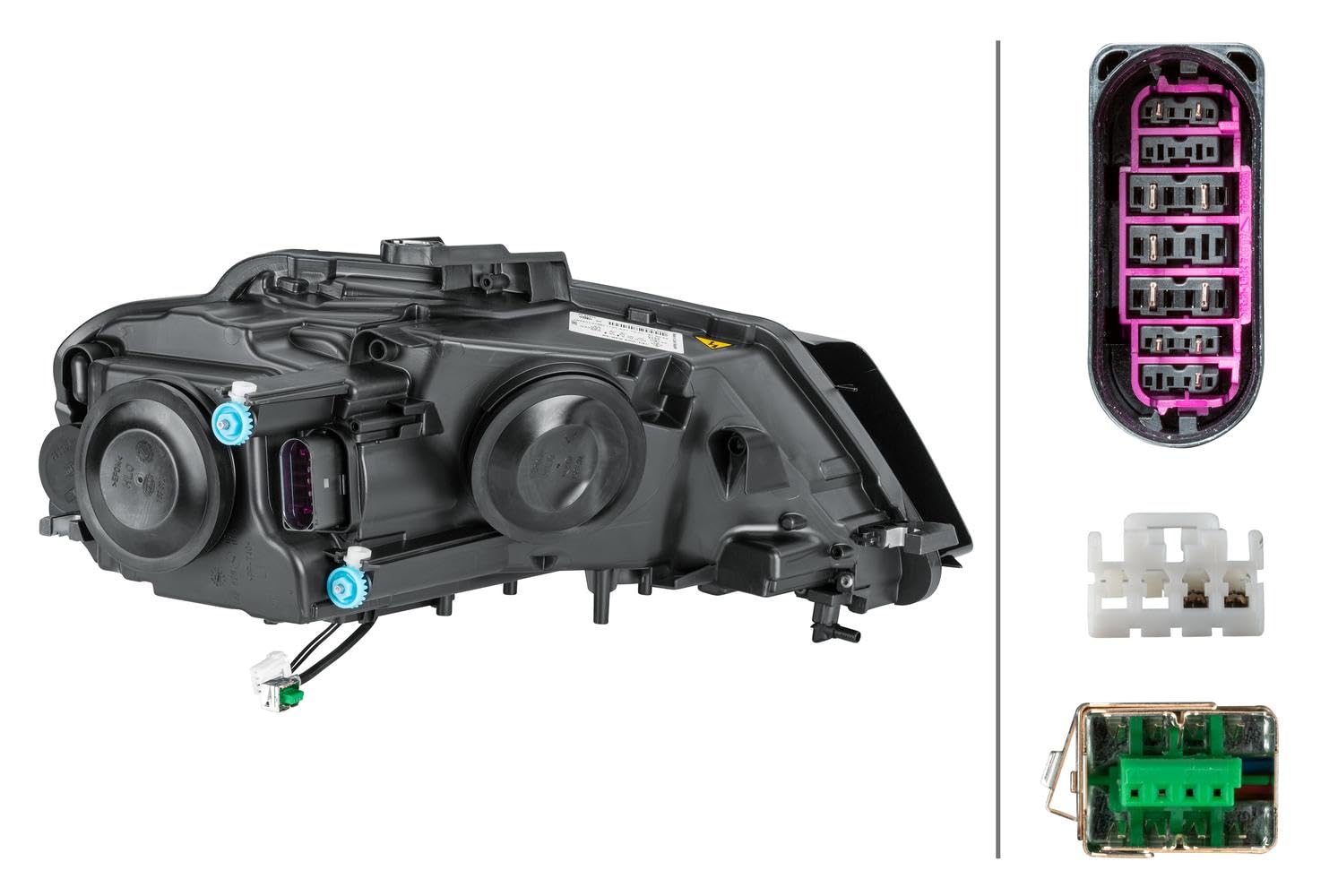Faro Principal HELLA LED/Bi-Xenon Para Opel Corsa E (X15) - Circulación Por La Derecha, Izquierda