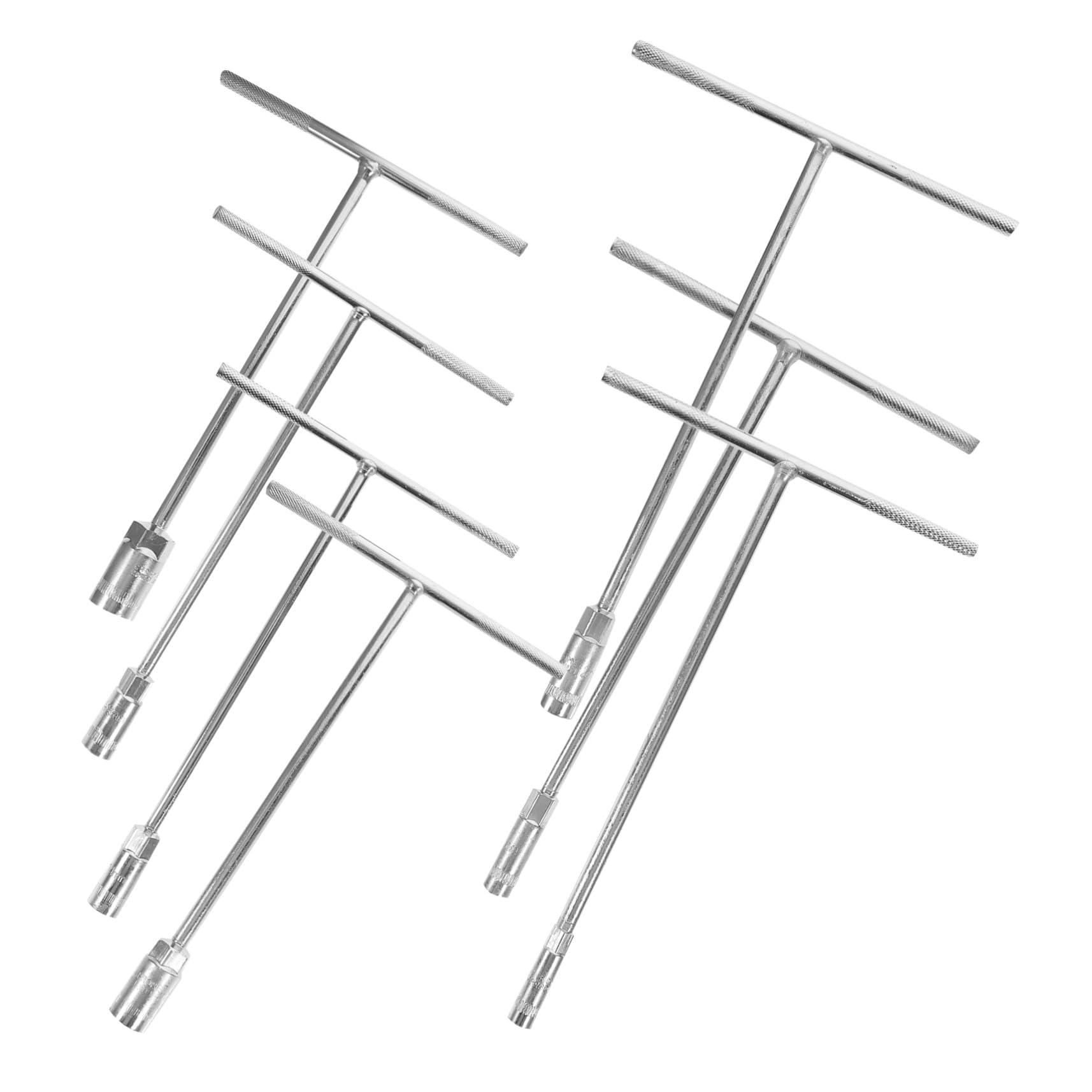 Clé à douille T longue outil solide de fixation pour maintenance atelier iplusmile 7 pièces