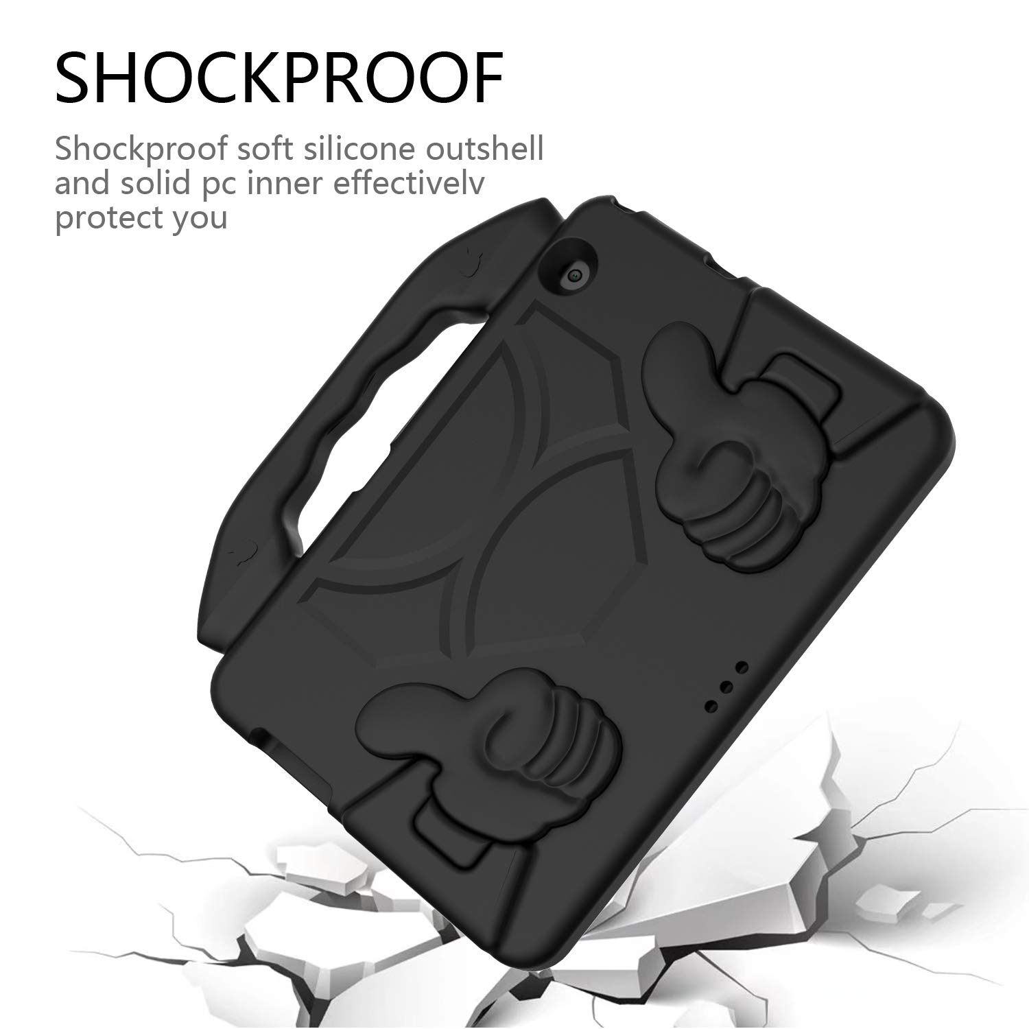 Cover Nuovo iPad 2018/2017 9.7 pollici, NEWSTYLE Custodia Protettiva Antiurto con Supporto