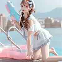 【タグ付き】to alice セーラー水着 ブルー To Alice - ラスト一点 To aliceセーラー風水着の通販 by 菅田和