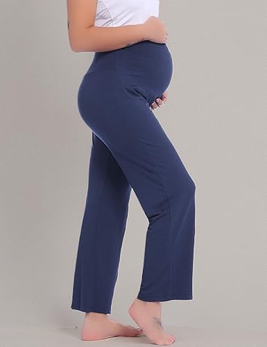 Miniatura 6 de Joyaria Pantalones deportivos largos para mujer, para yoga, pijama, descanso, sobre el vientre