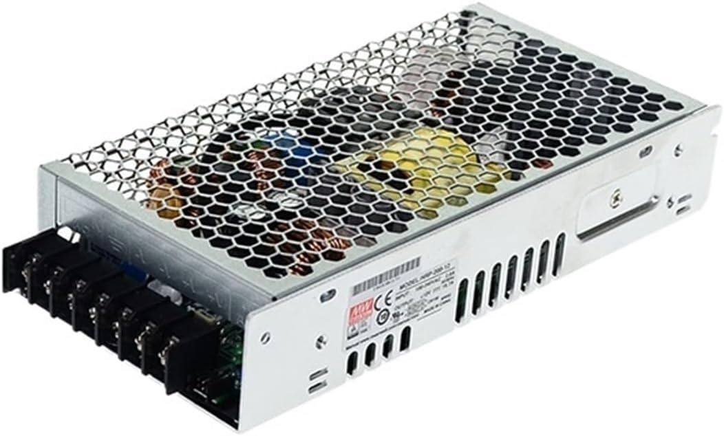 1PCS HRP-200 Series DC3.3V 5V 7.5V 12V 15V 24V 36V 48V 200W Single Output PFC Function LED Light Switching Power Supply(HRP-200-12)
