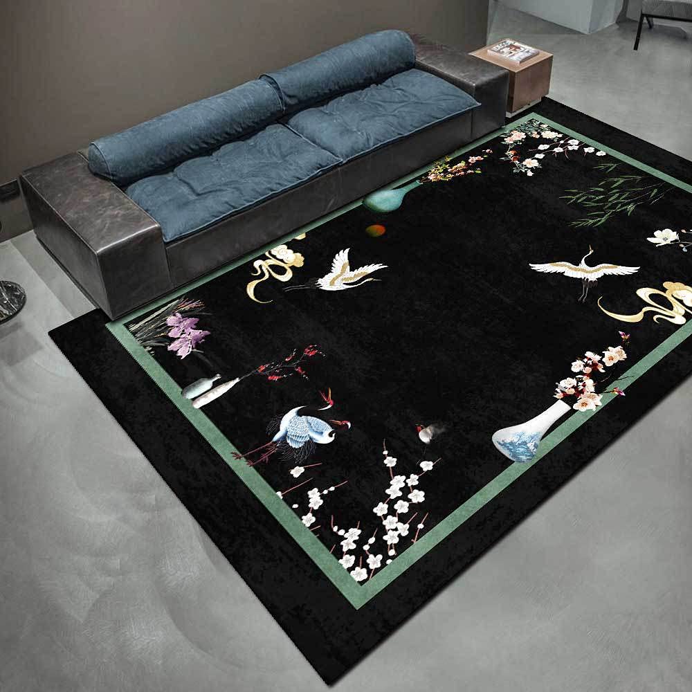 Door mat indoor 45X75cmblack Hallways Kitchen Rugs Non-slip Mat Comfort Mats All-Purpose Floor Mats For Bathroom or Workstations