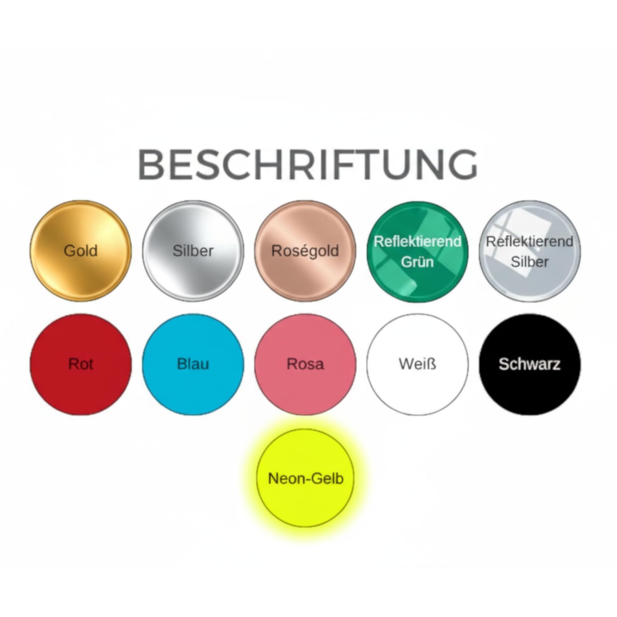 Hundeleine Adapter mit Beschriftung Abstand Halten, 2,5cm breit und Individuell Anpassbar, mit Karabiner, Sicherheitszubehör für Hunde