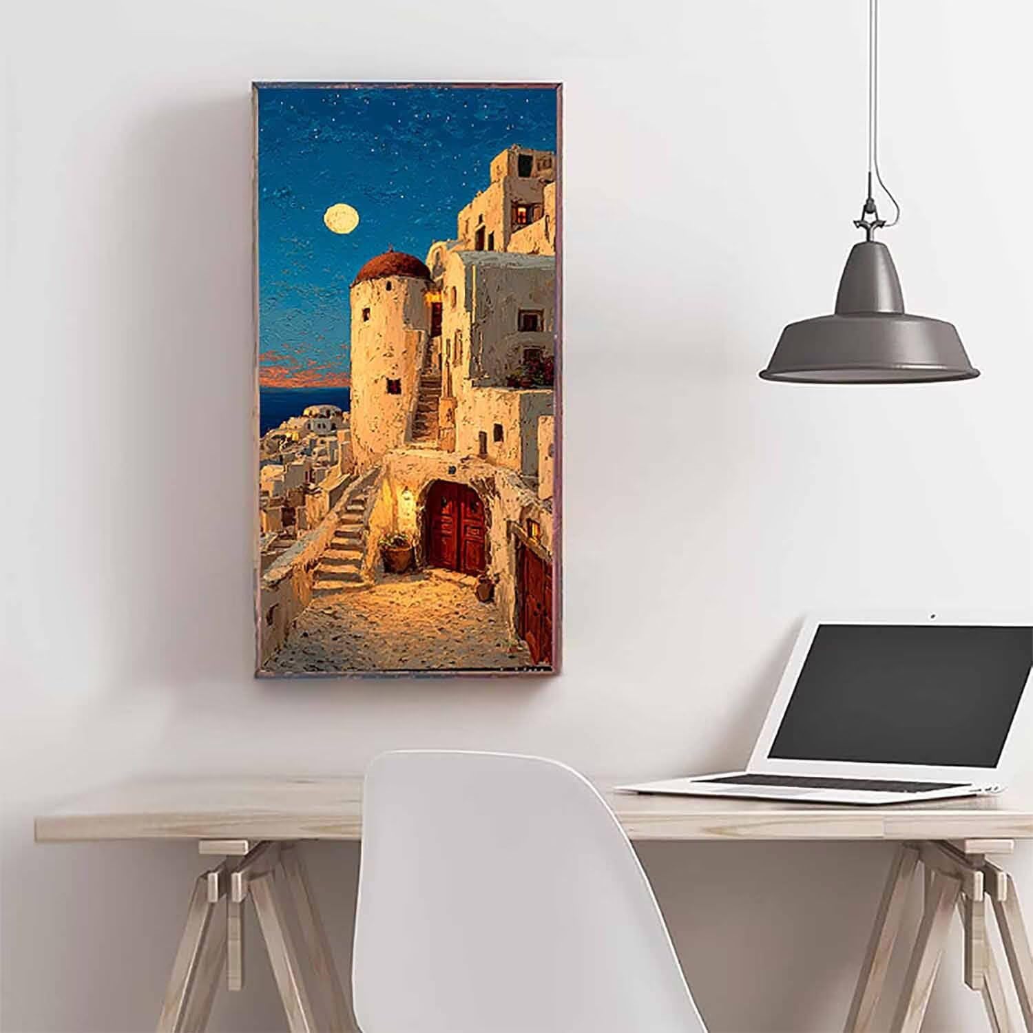 Krajobraz zestawy sztuki diamentowej dla dorosłych, malarstwo diamentowe, architektura, kryształowe zestawy artystyczne, dla dorosłych, dzieci, DIY, 5D, okrągłe, pełne wiercenie, klejnot, kropki, haft