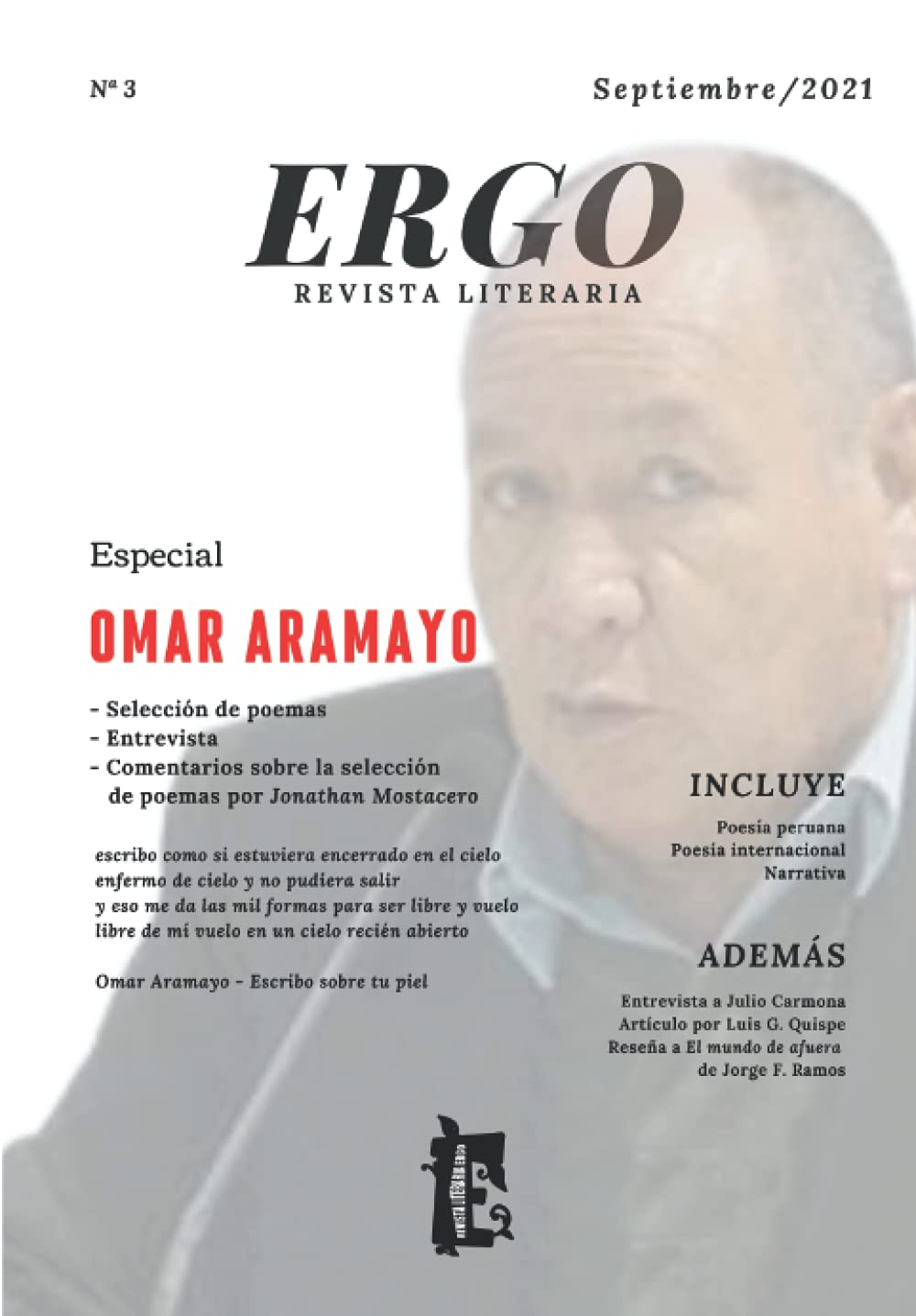 Revista literaria ERGO #03 Omar Aramayo