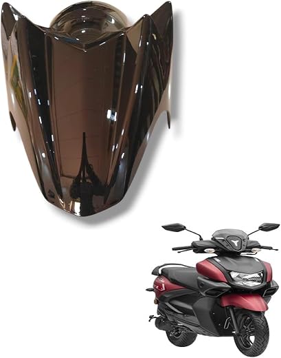 AeroParts Bike Front 01-Mudguard/Front Mud Guard Black 2 Suitable for Yamaha RAY ZR