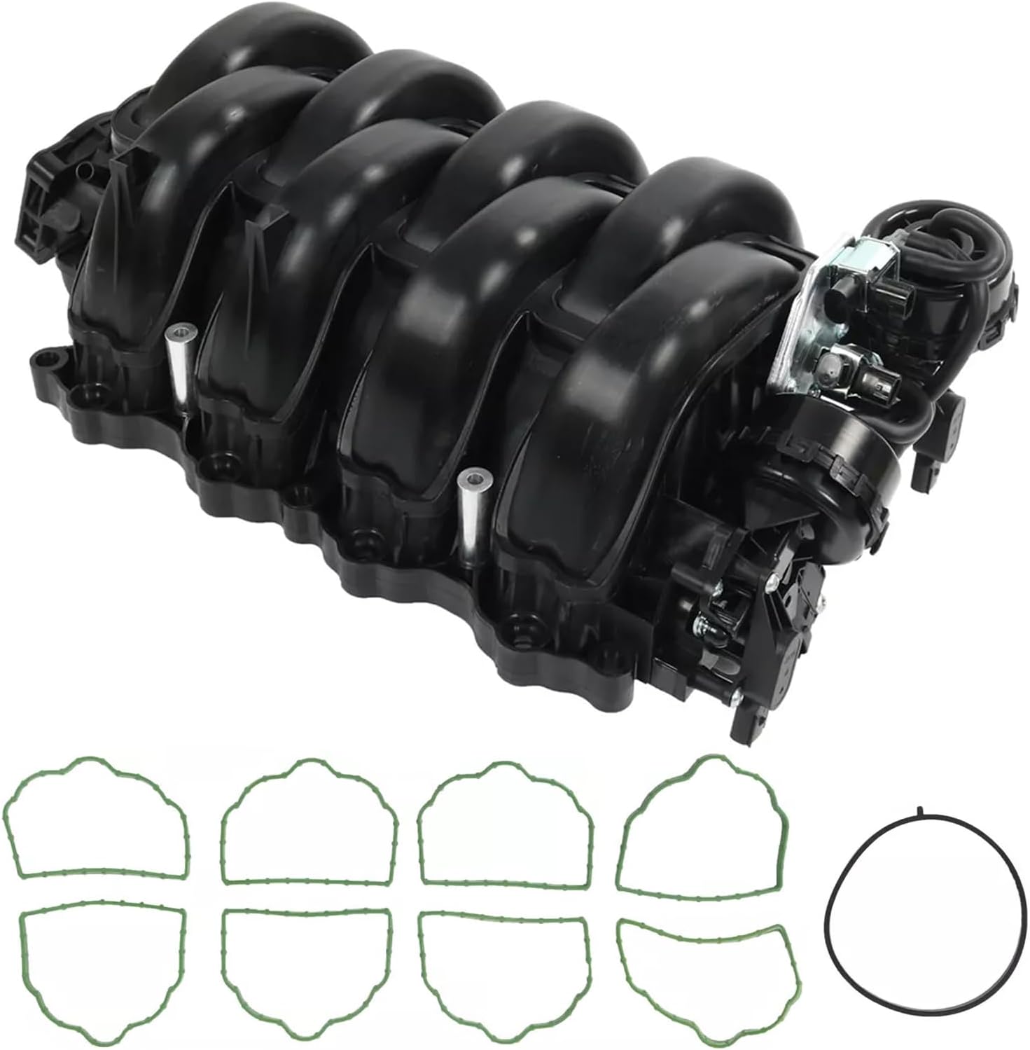 FL3Z-9424-J Intake Manifold with Gasket Set Compatible with 2015 2016 2017 Ford F150 5.0L V8 Replace FL3Z-9424-F, FL3Z9424E, FL3Z9424F FL3Z9424B