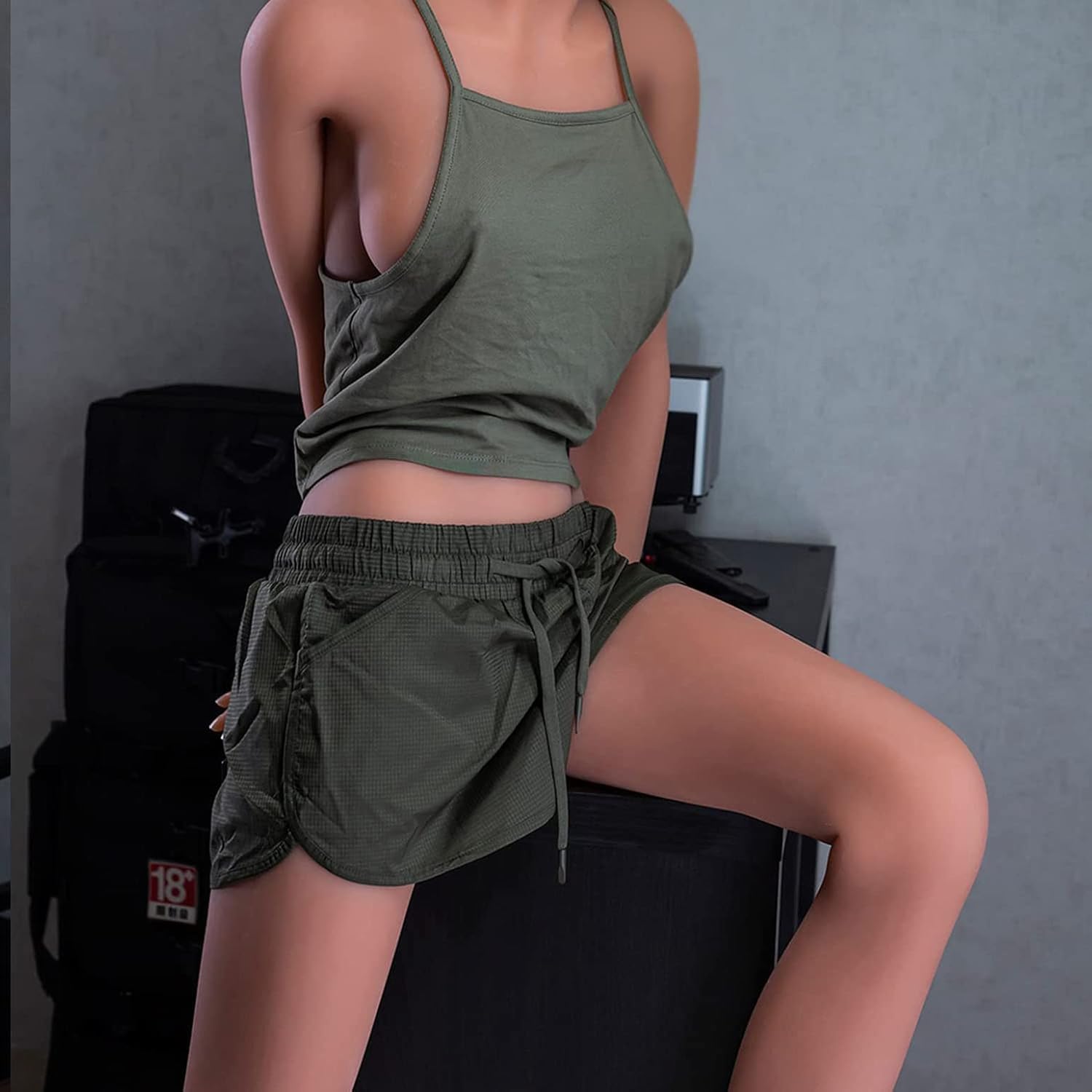 5.18FT Male Love Dolls Full Body Sex Doll Male Masturbator Stroker with Soft Jelly-Gel Boobs Realistic SexDolls Full Female Torso Sex Toys with Ass Tight Vaginal and Anal Adult Sex Toy for Men 75LB