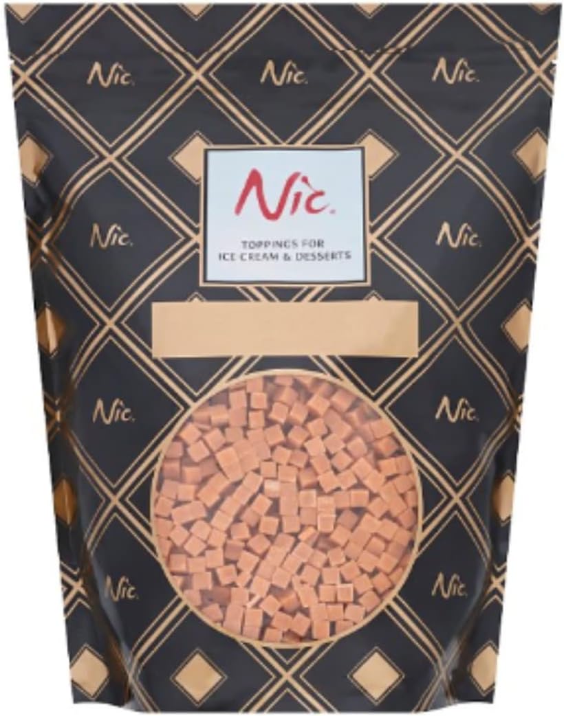 Nic Caramel Mini Fudge Cubes 1000g x 1 Amazon.co.uk Grocery