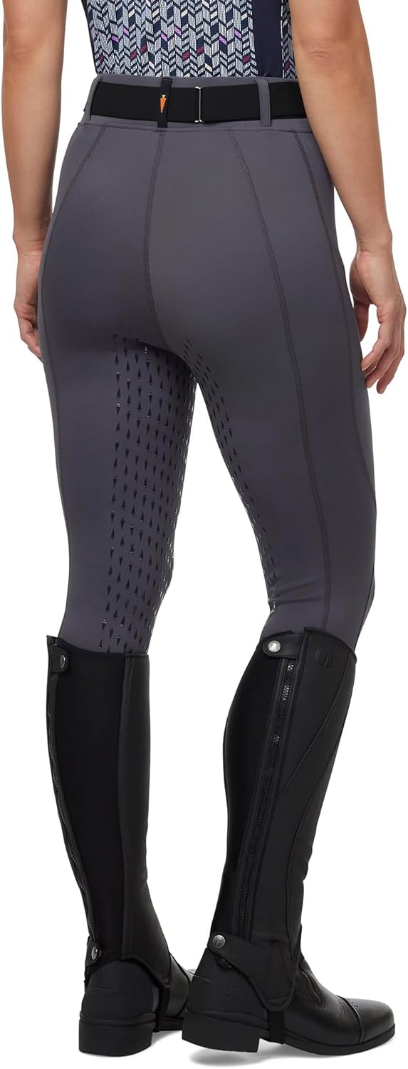 Kerrits Women's Coolcore Full Leg Grip Horse Riding Tights – Cooling Equestrian Leggings, Silicone Grip, Pockets