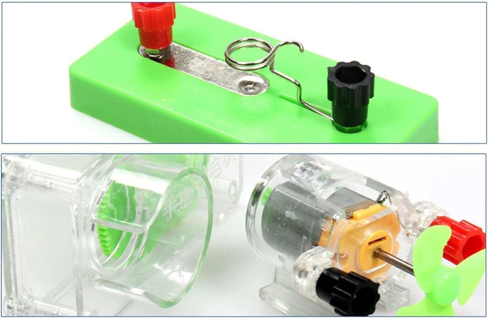 Attrezzatura per Esperimenti di Fisica in Laboratorio - Set di Strumenti da Laboratorio in Plastica, Forniture Scientifiche Sperimentali