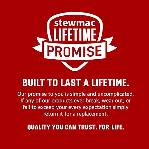 Miniatura 4 de Protección de diapasón StewMac, para guitarra y la mayoría de otros instrumentos de cuerda, juego de 6, se ajusta a todos los tamaños de trastes