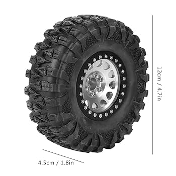 ビードロックホイール2.2 & タイヤ 4本 シルバー Amazon | 2.2 ビードロックホイール、2.2 ビードロックホイール