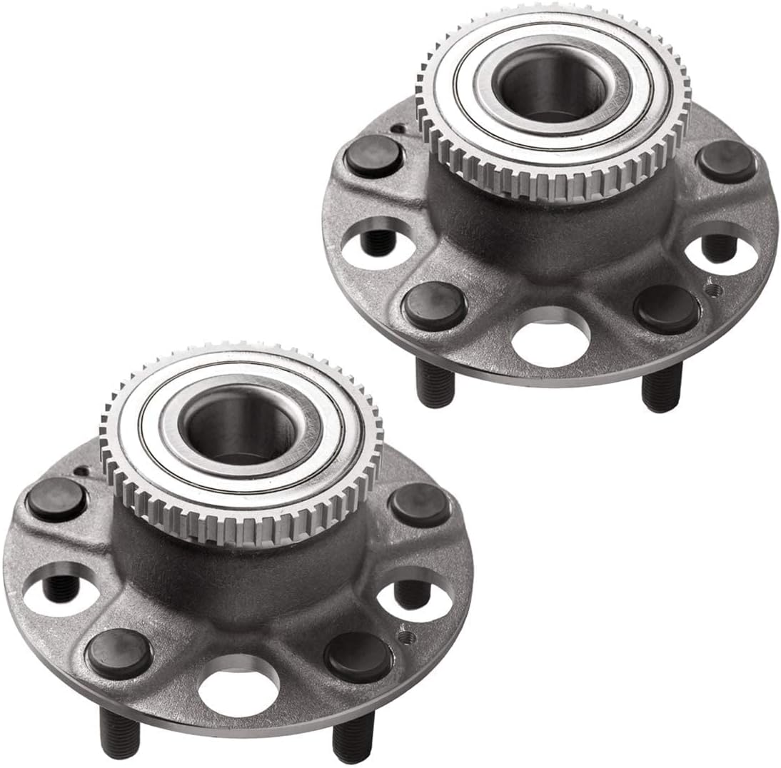 KEYOOG 2Pcs 512188 (5 Lug) Rear Wheel Hub and Bearing Assembly Fit For 2003-2007 Ho-nda Accord (Fit Fuel Type:GAS Only) /2004-2008 Ac-ura TL