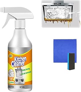 Clean Sweep Kitchen Cleaner, All-Purpose Kitchen pots and pan Cleaner, Kitchen Cleaner Spray, Multipurpose Foam Cleaner Spray, Kitchen Grease Cleaner (1PCS)