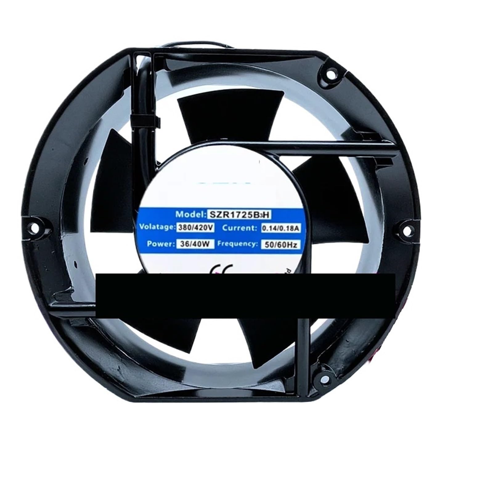 YMUGUEGH SZR1725B3H AC 380V 170x150x50mm 2-Wire Server Cooling Fan