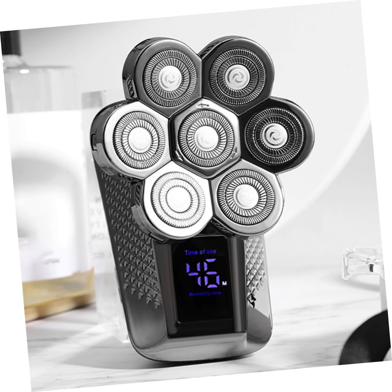 1juego Afeitadora Eléctrica Usb Recargable Para Hombre Cortadora Multifuncional De Cuchillas Diseño Lavable y Duradero Para Cuidado Personal y Diariamente