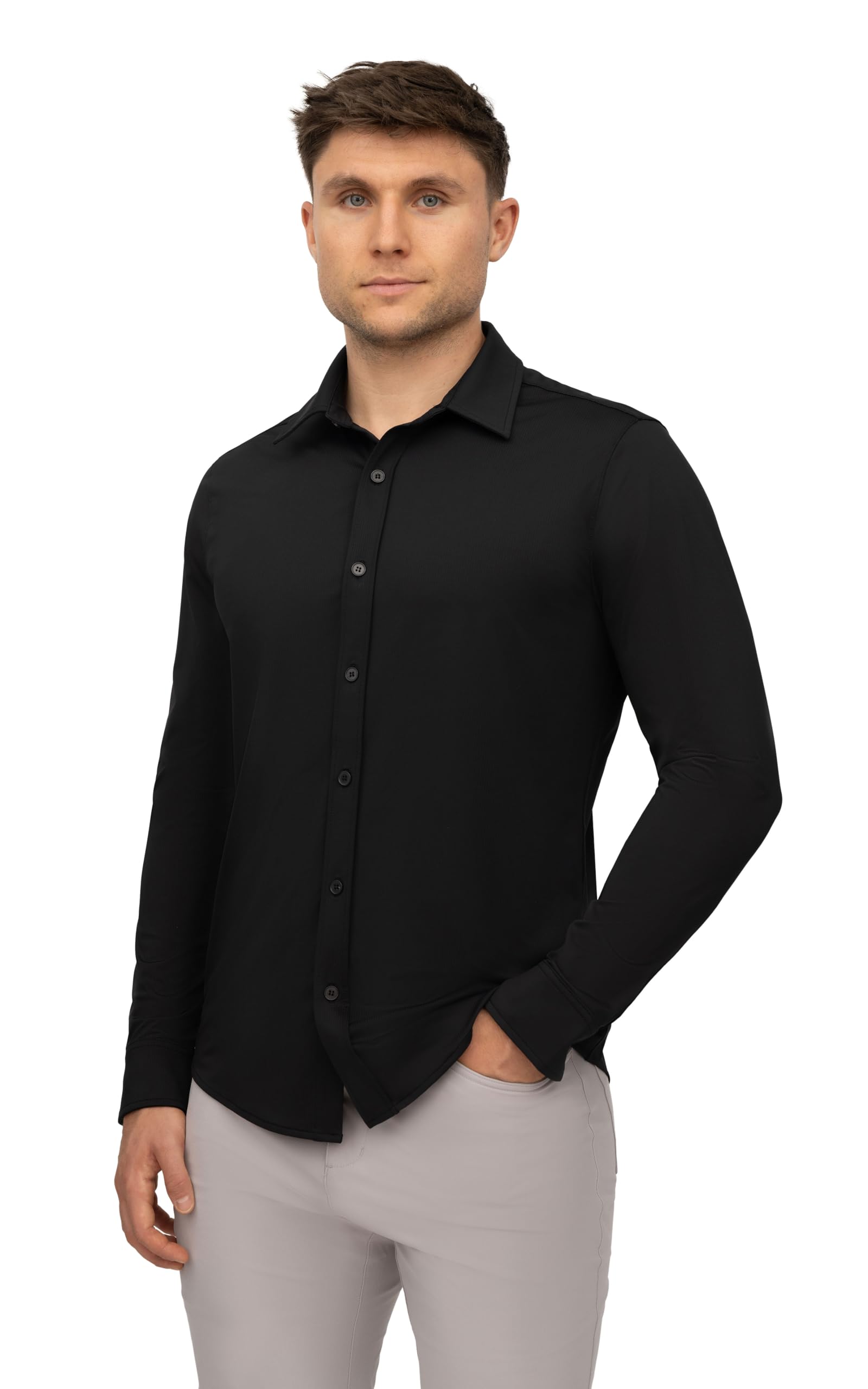 90 Degree By ReflexMens Phoenix Ultimate Performance Button Down Shirt