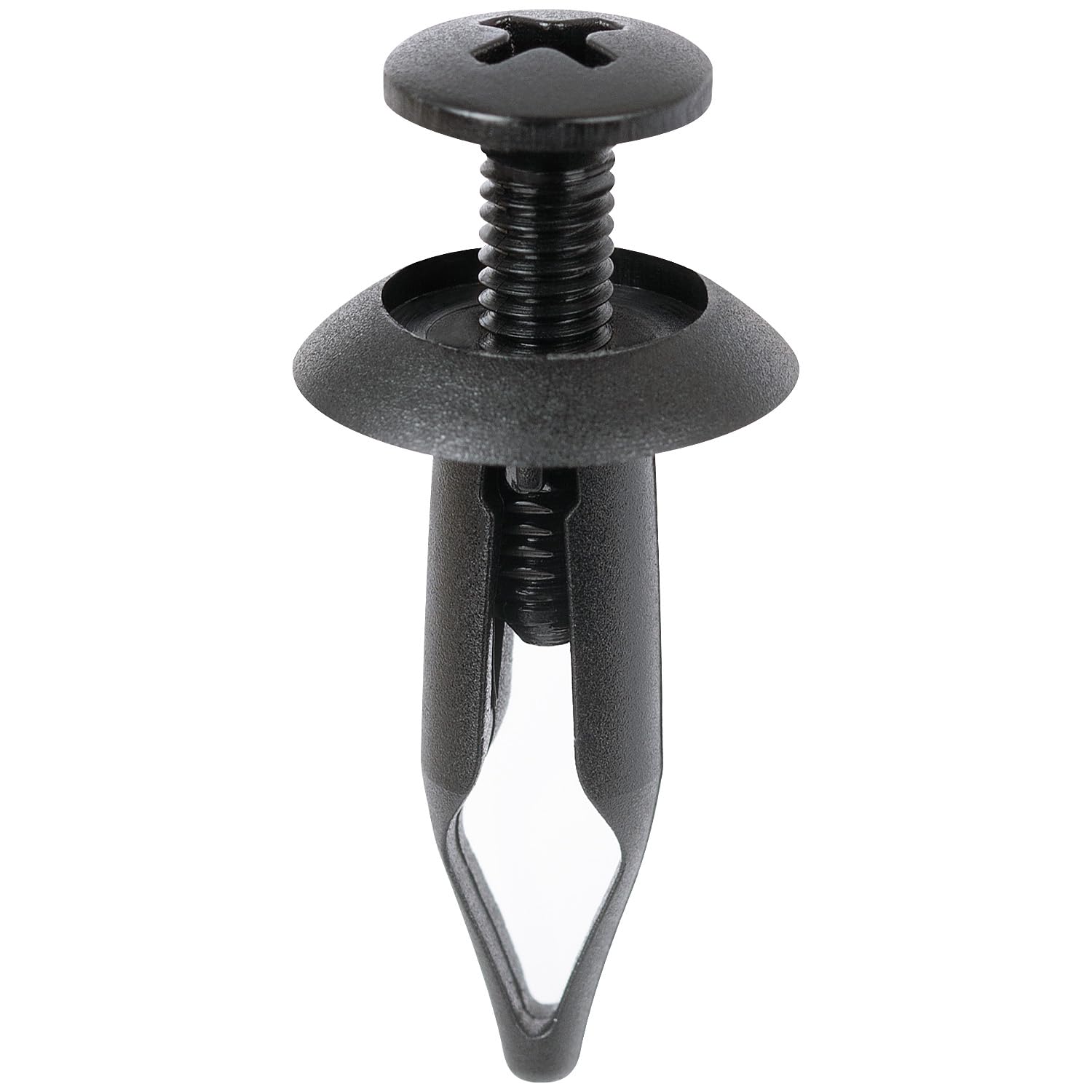 OAUTOO 50pcs 1/4” Hole Multi-Purpose Push-Type Retainer Clip for Ford W706350-S300, N803946S Chrysler 6502871 Mercedes 000-991-52-40