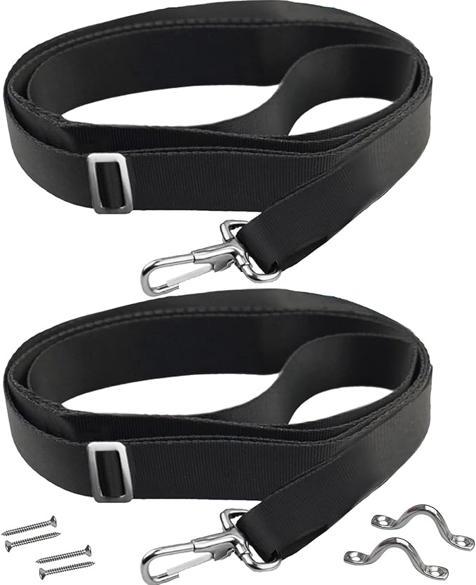 2 Pack Bimini Boat Top Straps, Heavy Duty Adjustable