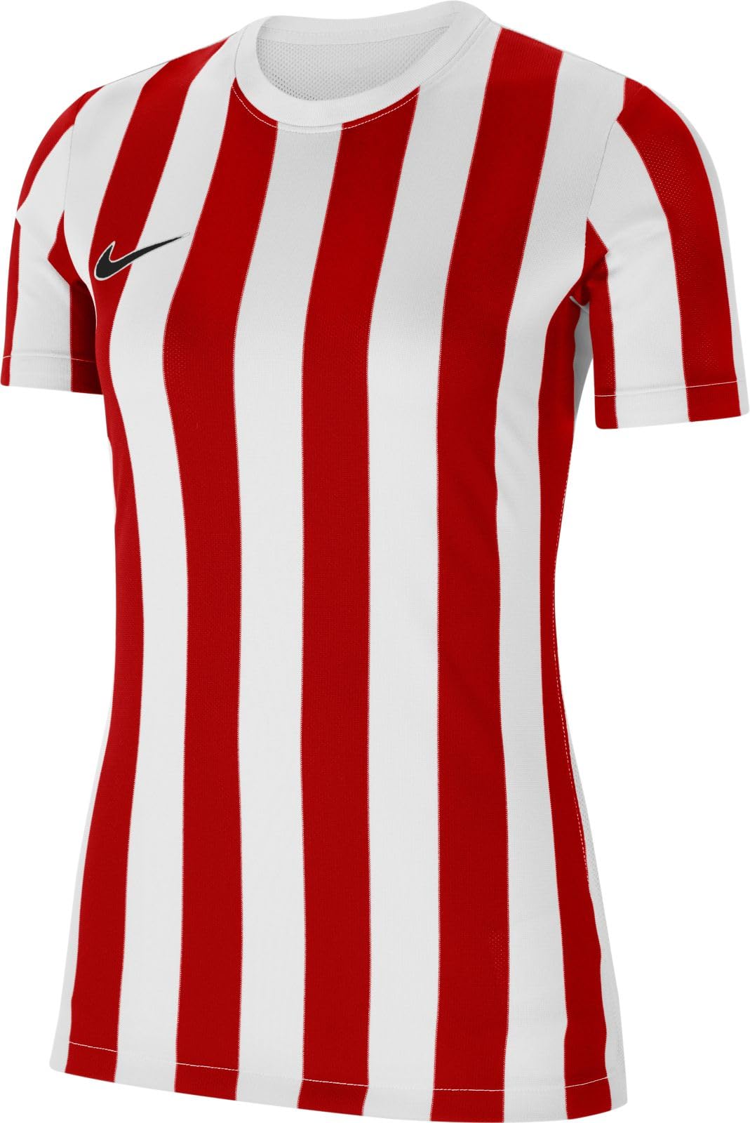 NIKE CW3816-104 Dri-FIT Division 4 T-shirt Women's WHITE/UNIVERSITY RED/BLACK Size M