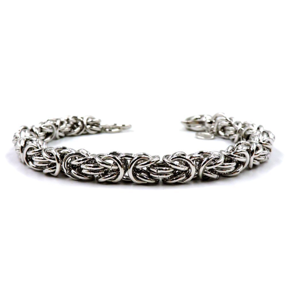 Damiano Argenti Bracciale Maglia Bizantina in Argento 925