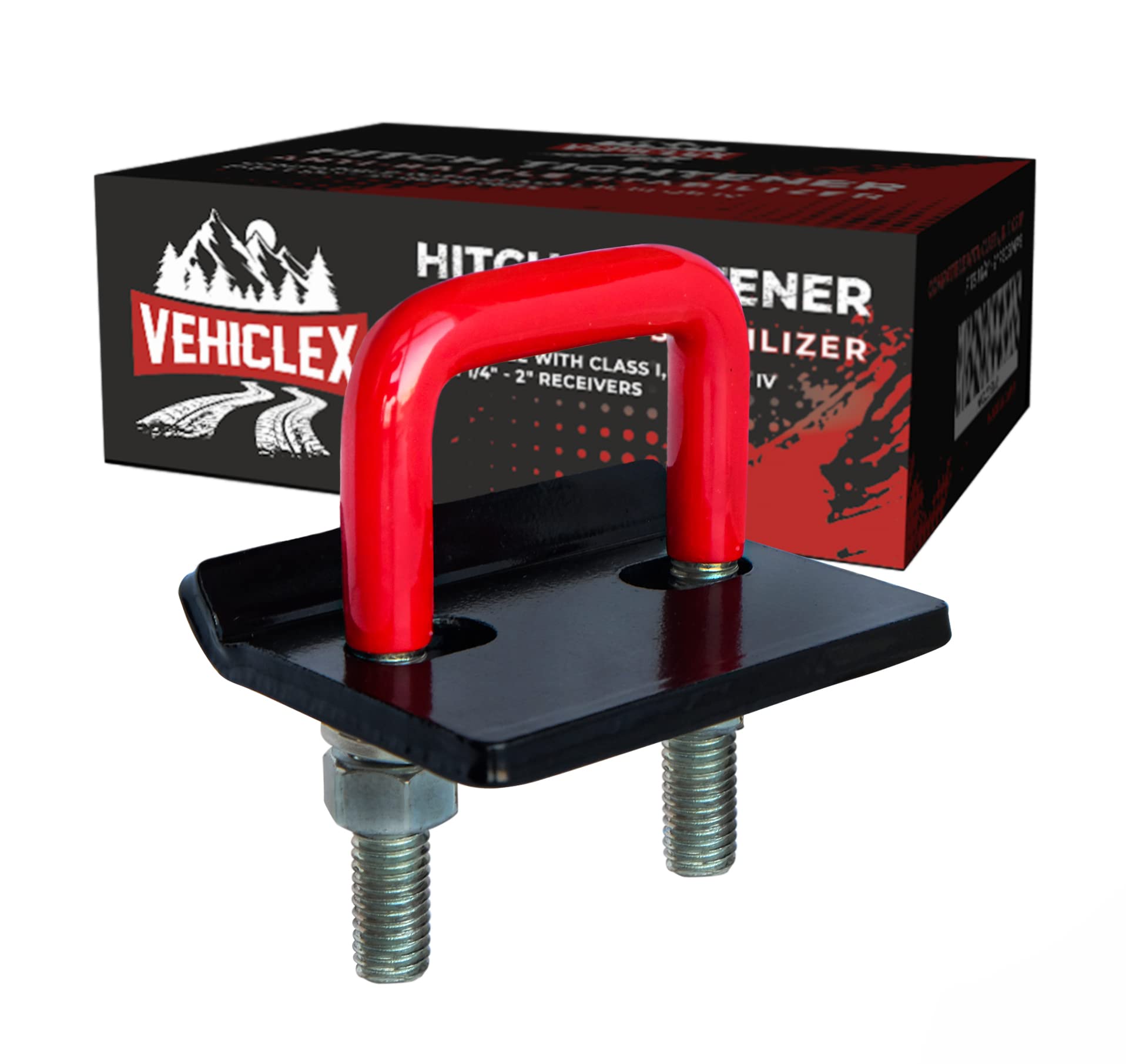 ーラーヒッ Hitch Tightener for 1.25 inch and 2 Inch Tow Trailer Hitches