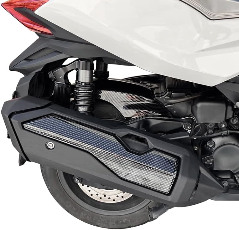 Motorbike For Honda ADV350 ADV 350 2022 2023 2024 2025 Exhaust Pipe Muffler Protection Cover Heat Shield Shell Decorative Cover (Carbon Look)