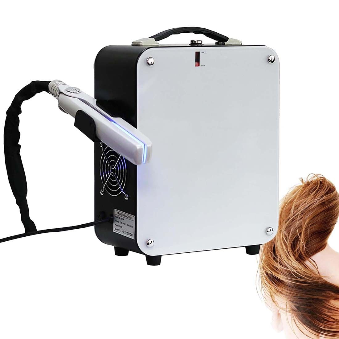Blue Light Ice Clip, Professional Nano Ice Hair Care Device, Hair Cryolipolysis, After Perm and Dyeing Protein Correction, Salon Equipment
