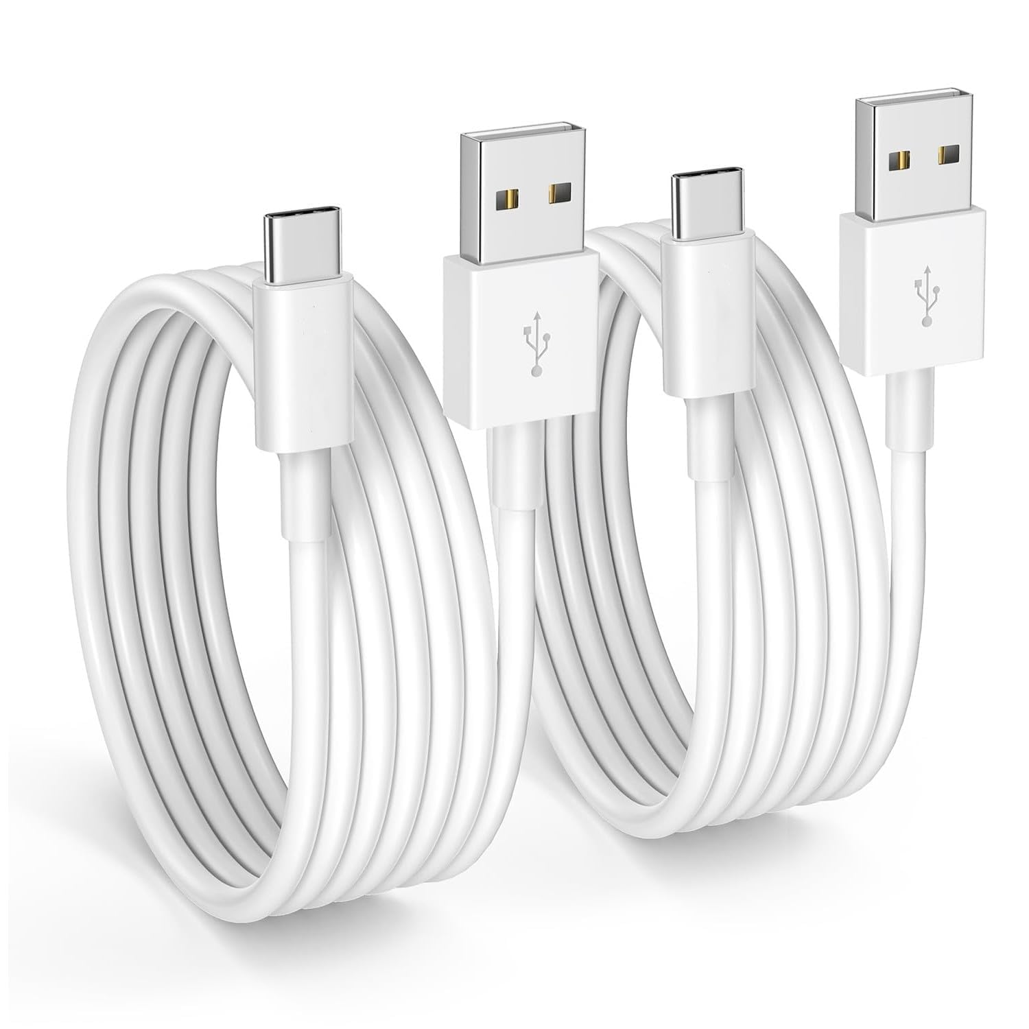 for iPhone15 USB A to USB C Cable,2 Pack [3FT+6FT] Carplay Fast Charging Cord for iPhone17/16/15 Pro Max/Plus,iPad Pro,MacBook,Samsung Galaxy