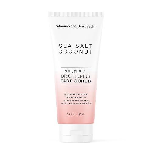 Gentle & Brightening Face Scrub with Sea Salt & Coconut