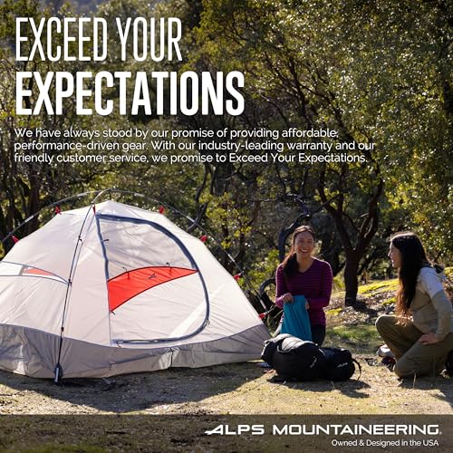 ALPS Mountaineering Blaze -20° Bolsa de Dormir Mummy para Clima Extremo con Aislamiento Sintético TechLoft Silver, Collar Anti Corrientes y Shell Ripstop Duradero para Camping de Invierno miniatura 7