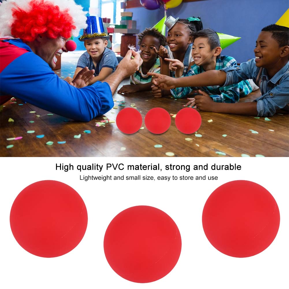 Set De 3 Balles De Jonglage 6,5 Cm – PVC, Non Rebondissantes, Sensation Douce – Pour Débutants Adultes Et Enfants – Améliore La Coordination (Rouge)