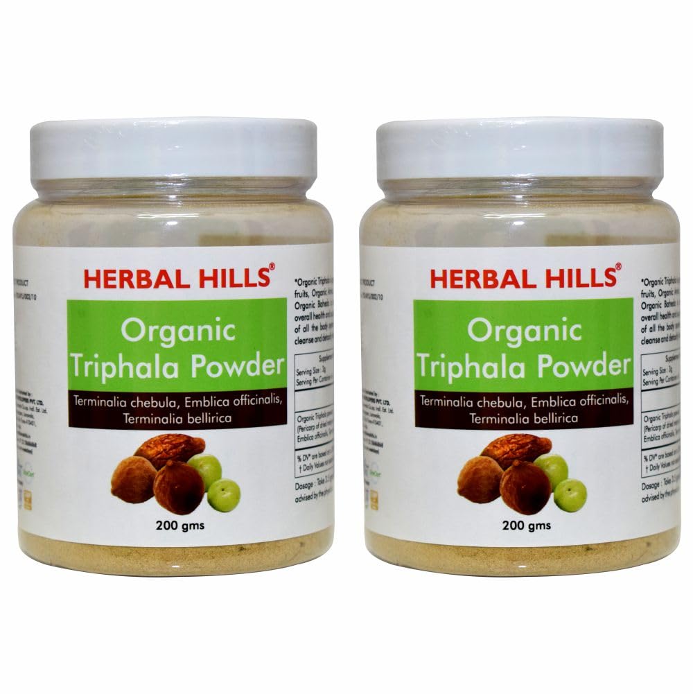 Herbal Hills Organic Triphala Powder (200 gms Pack of 2) (B08YF5M5RC) Amazon Price History, Amazon Price Tracker