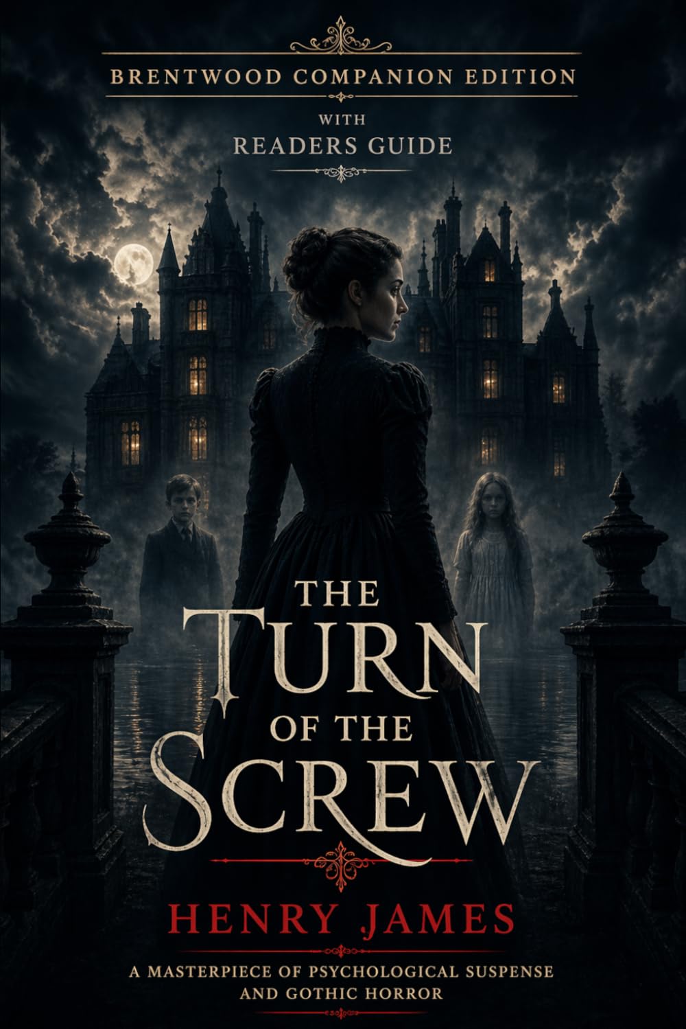 The Turn Of The Screw (Annotated): Brentwood Companion Edition: Victorian Gothic Ghost Story Psychological Horror With Reader’s Guide, Analysis, Characters, Themes, Symbolism, Context and Insights