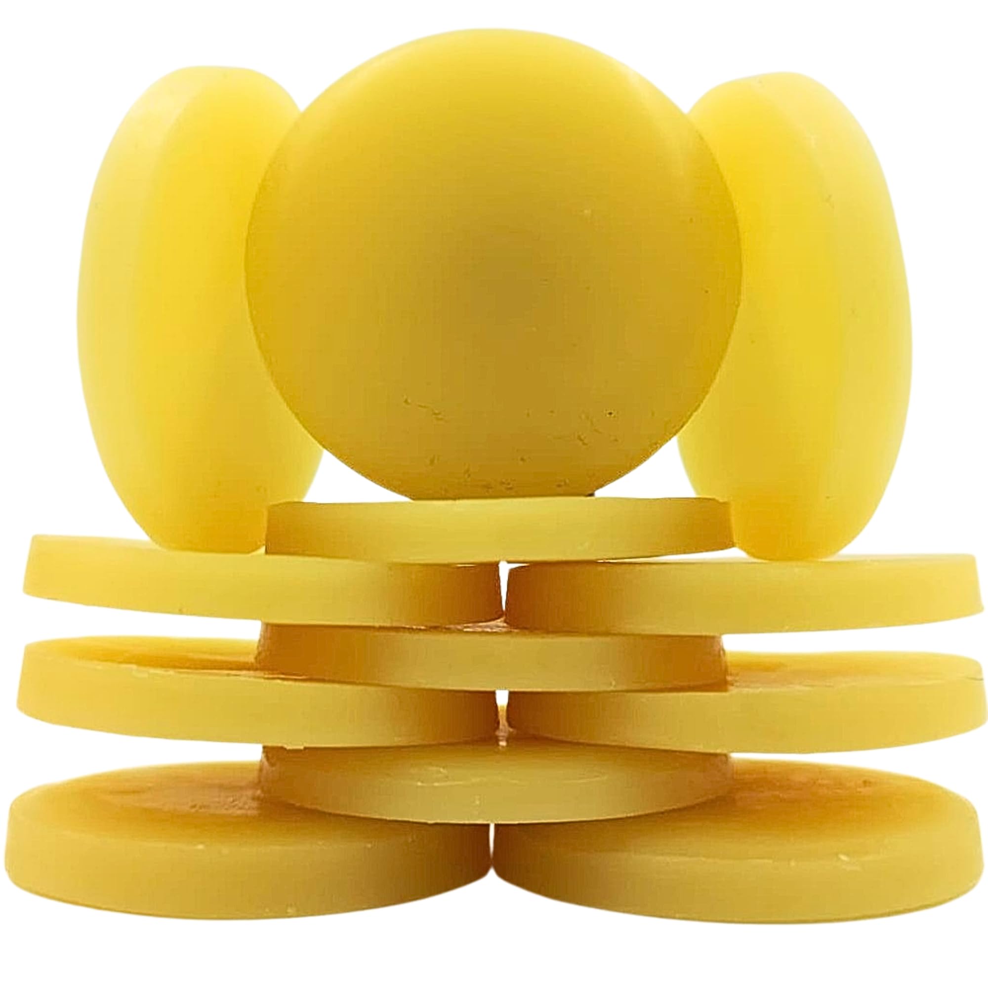 La Boulle Fresh Summer Beeswax Wax Melts – 12 Natural Aromatherapy Discs – Citronella, Lemongrass, Lime & Eucalyptus Essential Oils – Handmade in UK