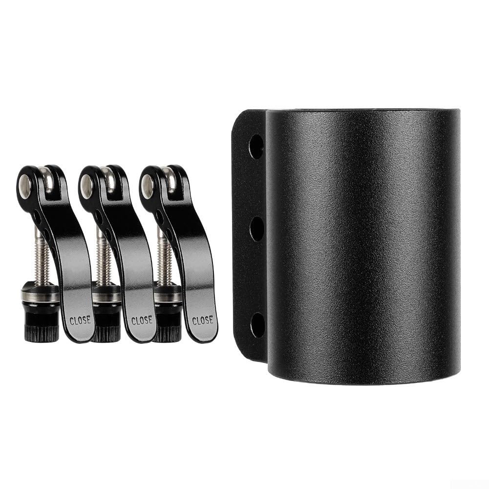 Scooter Locking Clamp Reinforced, Clip Lock Pole Extended for Kaabo for Mantis 10 Electric Scooter Folding Mechanism Security(Black)