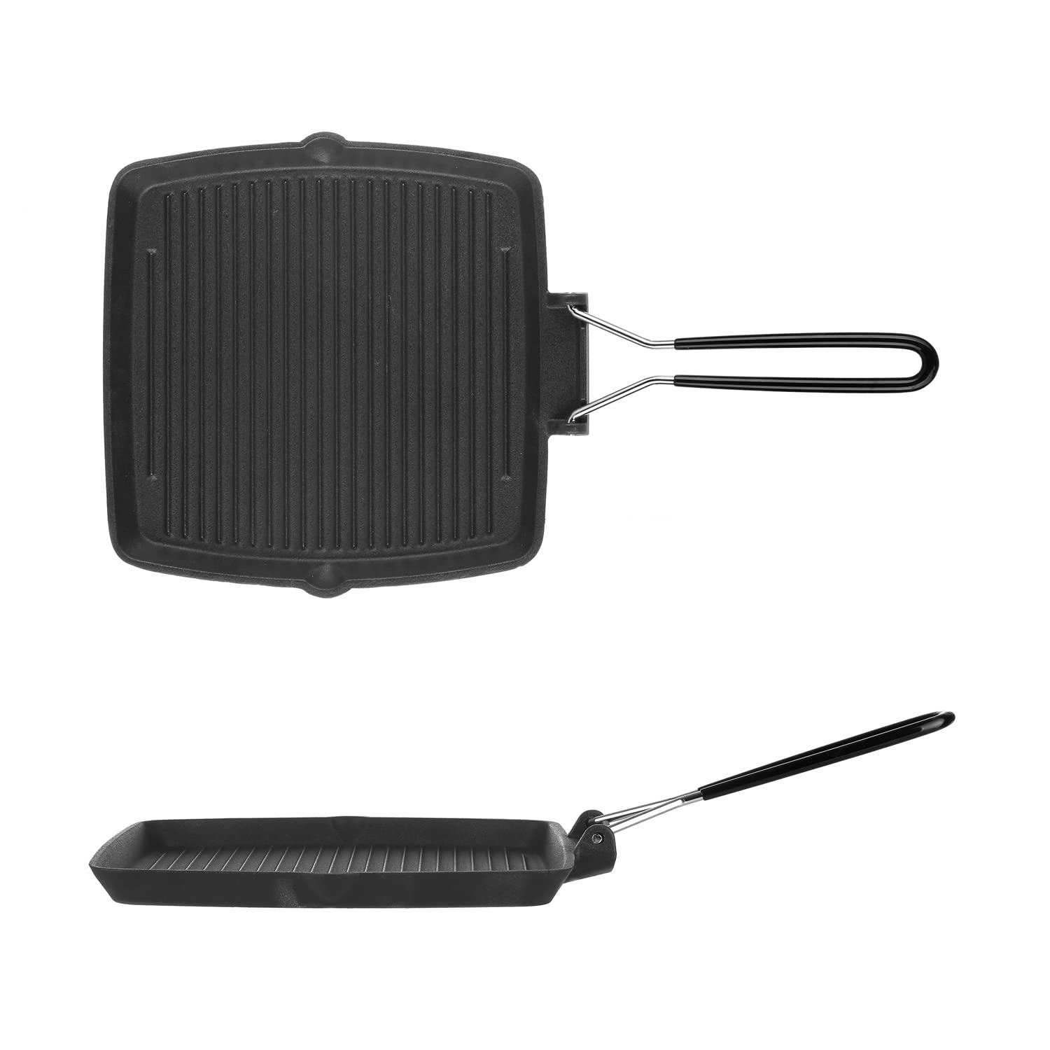 ILSA Bistecchiera Mixgrill, Quadrata, Ghisa, cm 24x24
