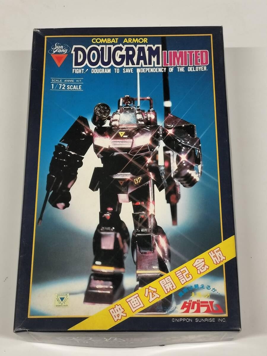 Amazon.co.jp: 未組立 1/72 ダグラム リミテッド 限定メッキ仕様タイプ  