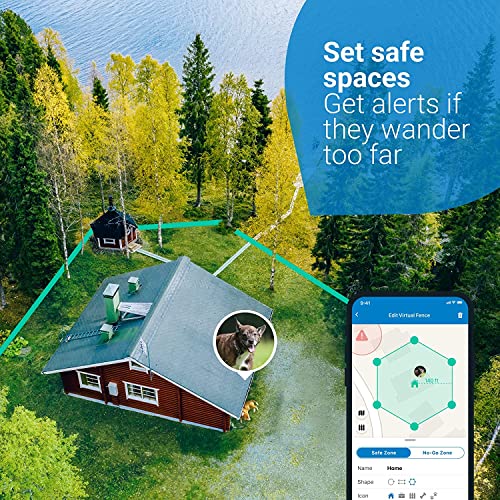 Tractive Waterproof Gps Dog Trackers - Location & Activity, Unlimited Range & Works With Any Collar (Pack Of 2) #TOP5